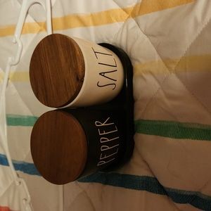 Rae dunn salt and pepper